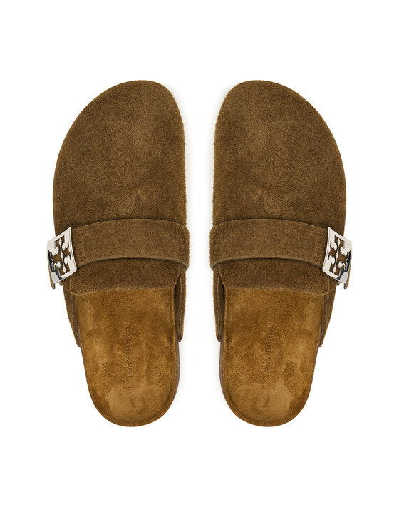 Tory Burch Шльопанці Tory Burch Mellow Mule 175424 Зелений