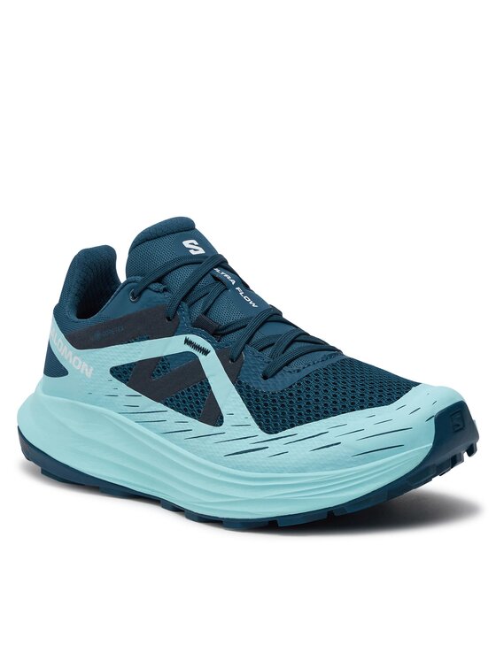 Salomon Tekaški čevlji Salomon Ultra Flow Gore Tex L47474200 Mornarsko modra