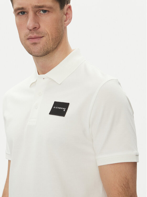 Richmond X Richmond X Polo UMP25170PO Λευκό Regular Fit