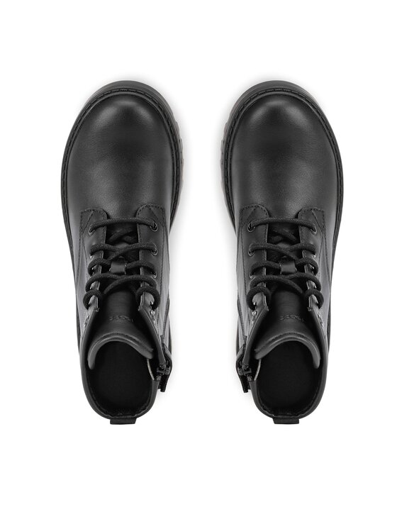 Geox Pohodni čevlji Geox J Casey Girl J9420G 054AJ C0531 S Črna