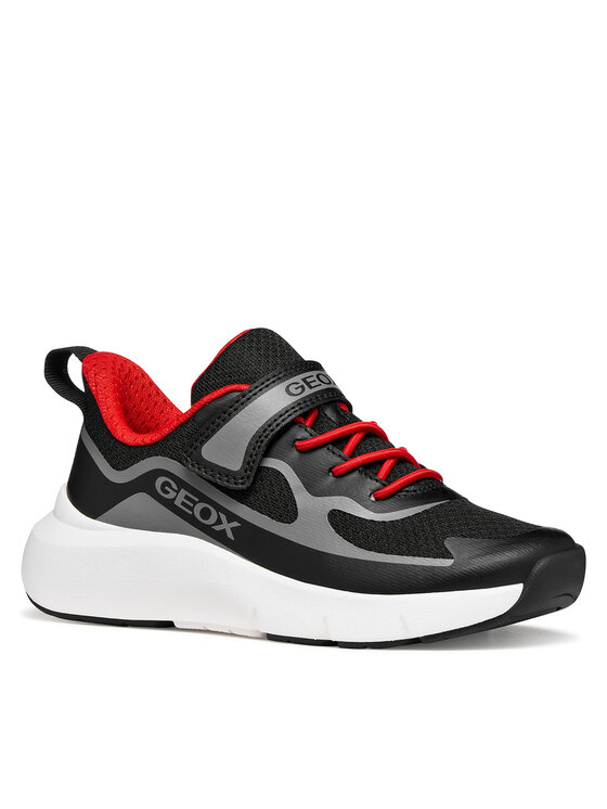 Geox Сникърси Geox J Pro-Ran Boy J65P7F 01454 C0048 M Черен