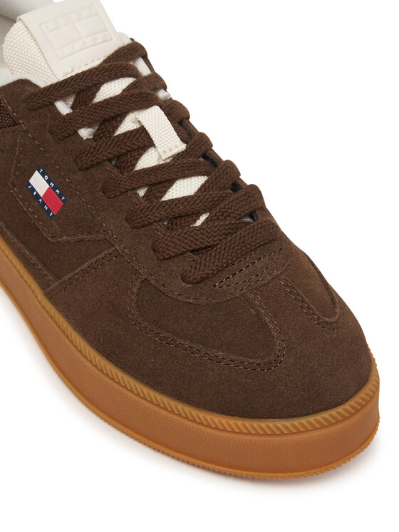 Tommy Jeans Zapatillas Tommy Jeans The Greenwich Edge Max Suede EN0EN02989 Marrón
