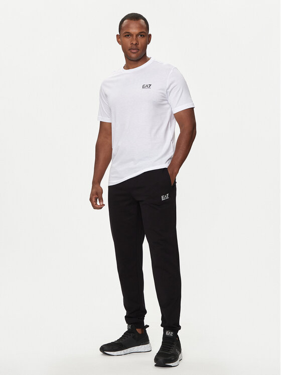 EA7 Emporio Armani EA7 Emporio Armani Футболка 8NPT25 PJVPZ 1100 Білий Regular Fit
