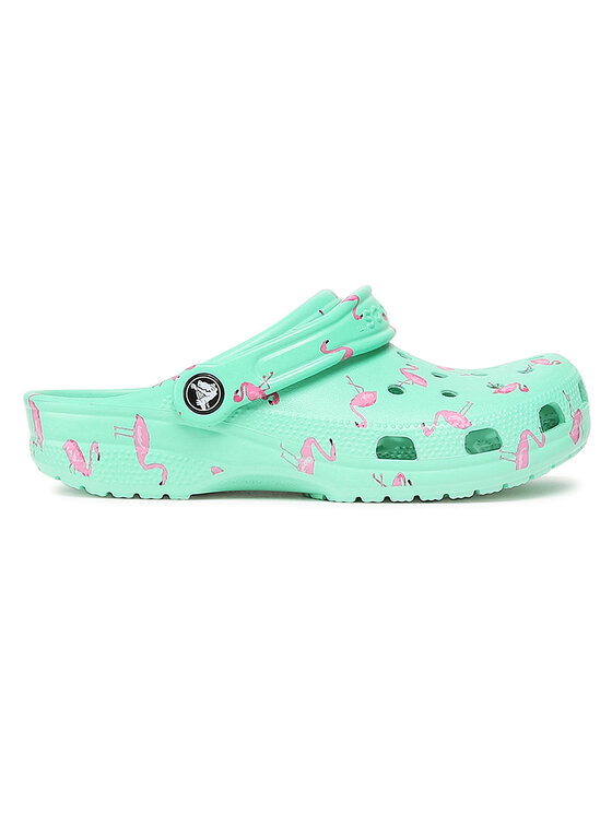 Crocs Şlapi Crocs Classic Vacay Vibes Clog 206375 Verde