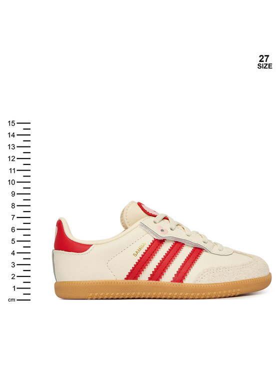adidas Снікерcи adidas Samba Og Comfort Closure Elastic Lace KI6682 Кремовий