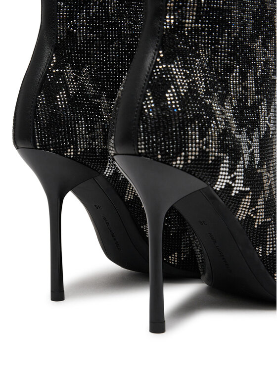 KARL LAGERFELD Ботильйони KARL LAGERFELD KL30954M Чорний