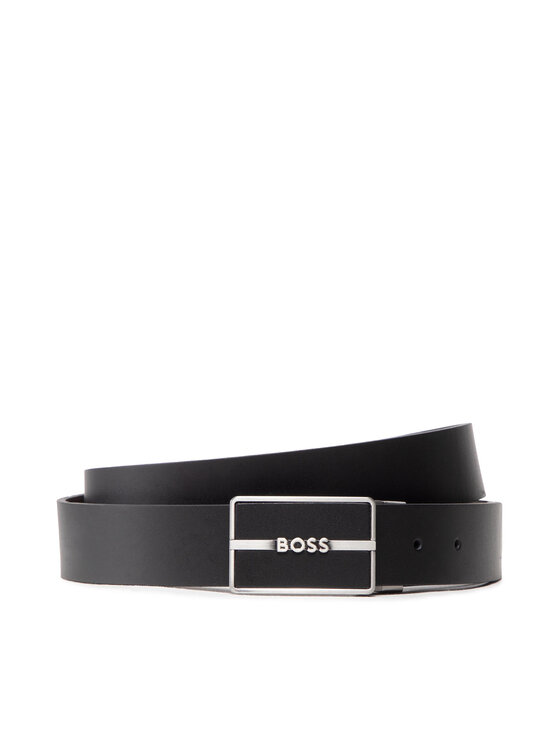 BOSS Moški pas BOSS Glor 50481183 Črna