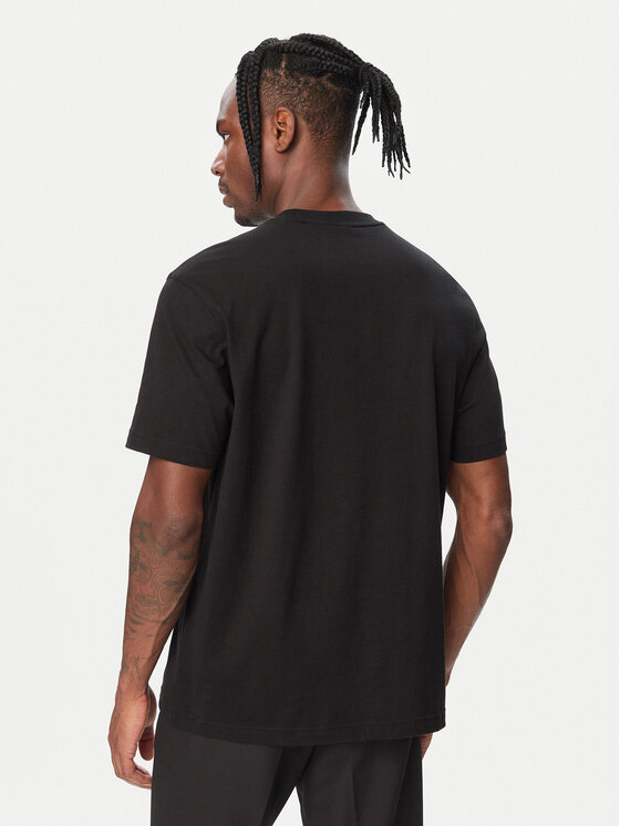 BOSS BOSS Camiseta Structure Logo 50566883 Negro Regular Fit