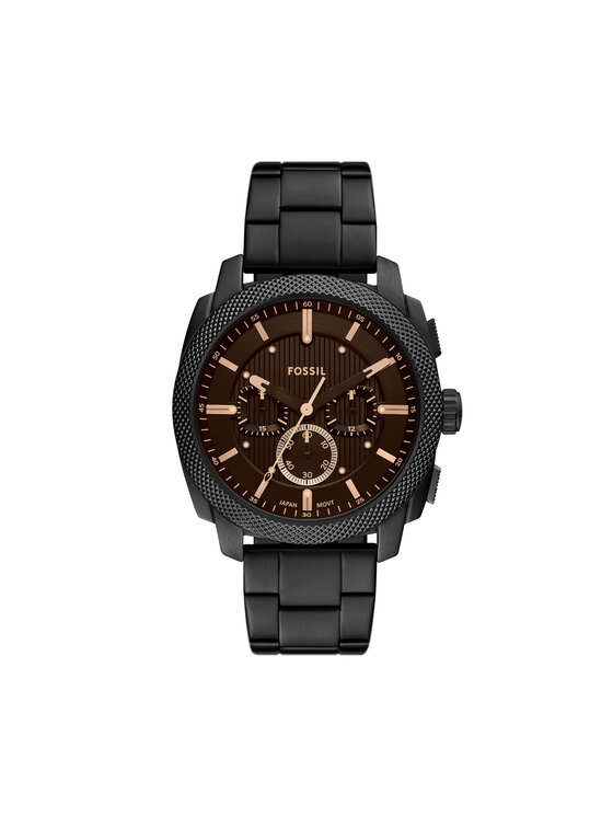 Fossil Hodinky Fossil Machine Chronograph FS6097 Čierna