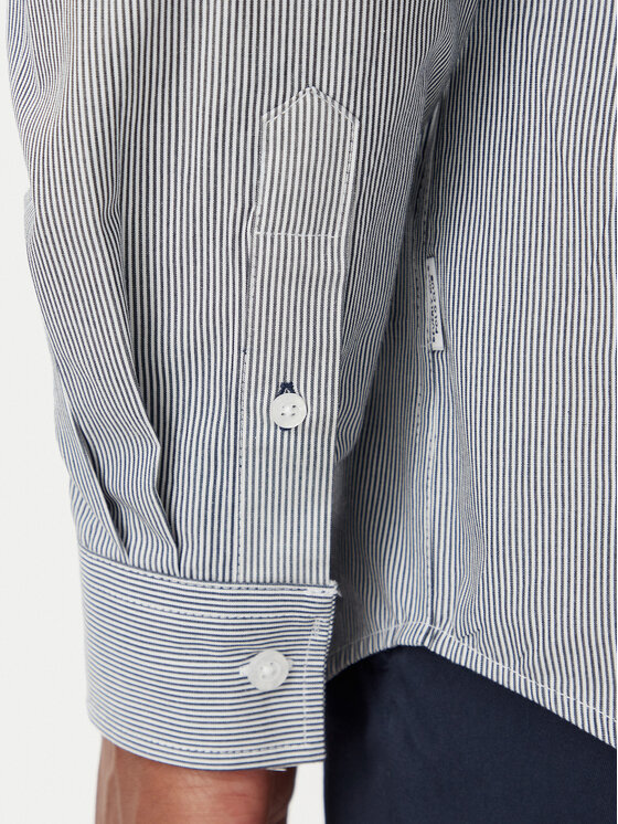 Beverly Hills Polo Club Beverly Hills Polo Club Camisa P-SS26M-BRASS Azul marino Regular Fit