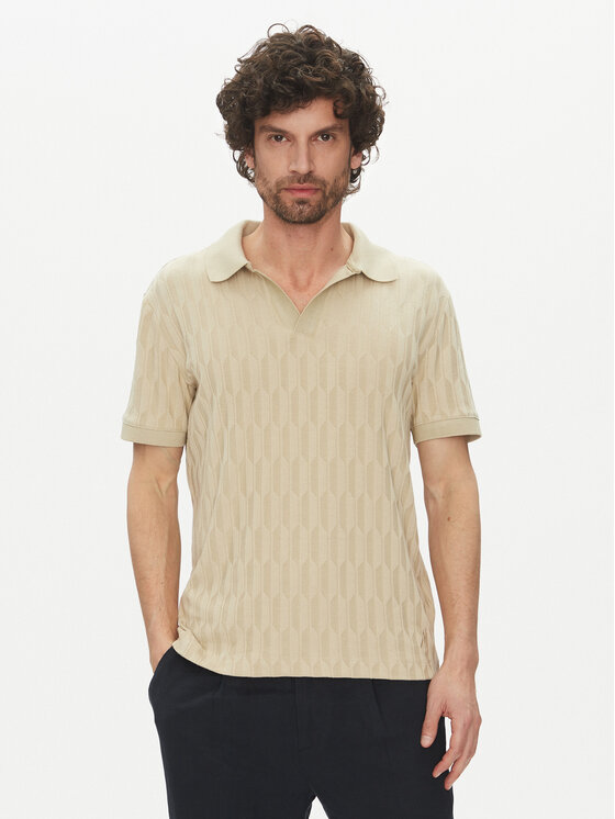 Marciano Guess Marciano Guess Поло 5GHP03 6326A Бежевий Regular Fit