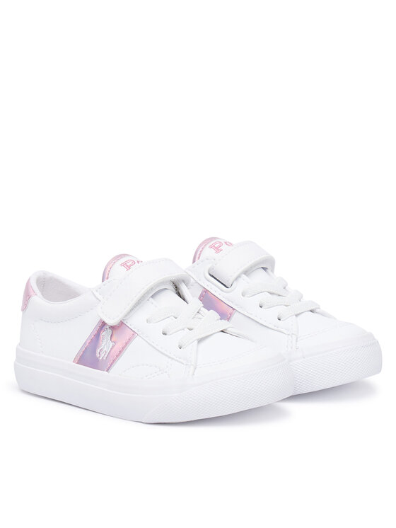 Polo Ralph Lauren Снікерcи Polo Ralph Lauren RL03416106 Білий