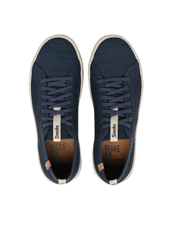 Saola Sneakersy Saola Cannon Knit 2.0 SAO5105 Tmavomodrá
