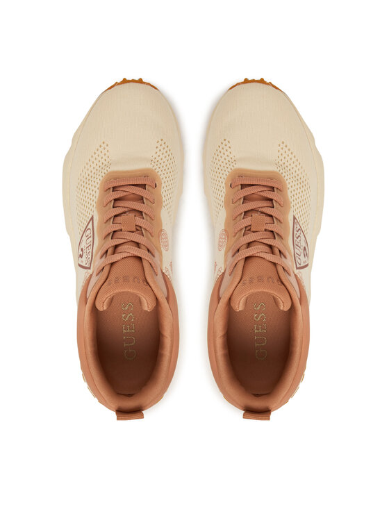 Guess Снікерcи Guess FLTRUN FAB12 Бежевий