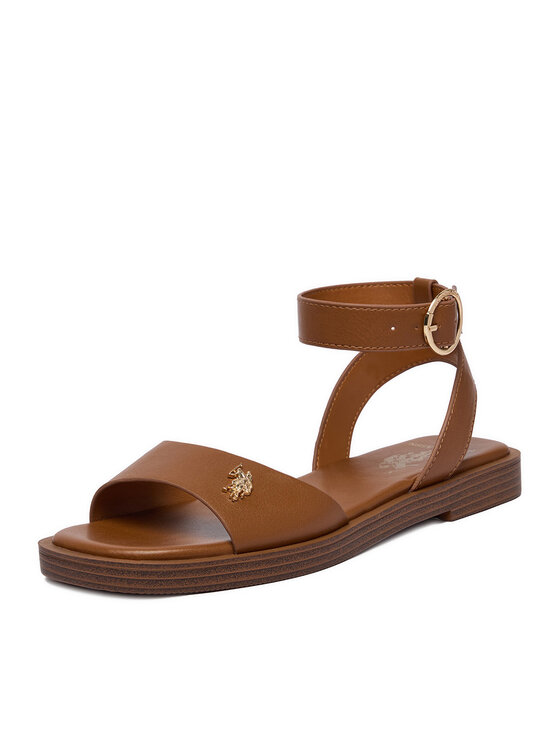 U.S. Polo Assn. Босоніжки U.S. Polo Assn. EO-MARINA001W/6Y1 Коричневий