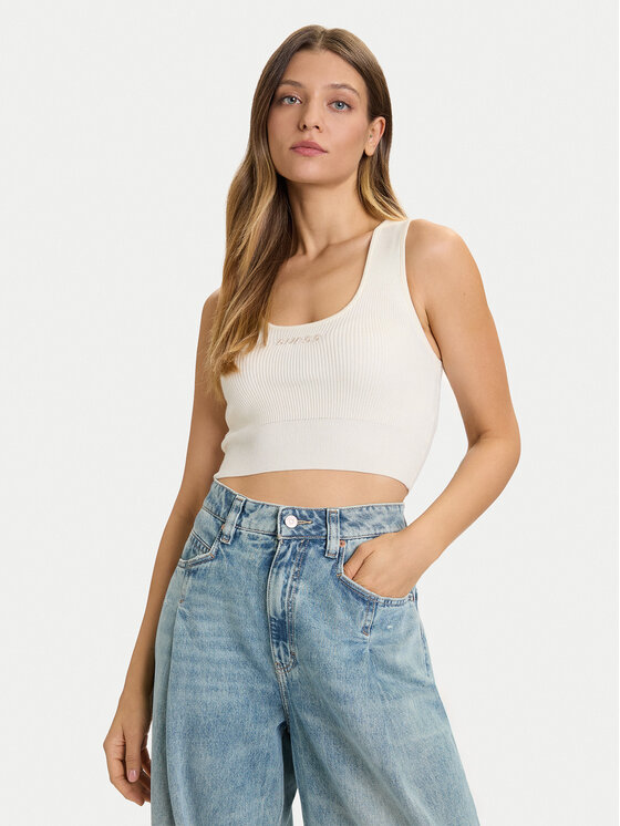 Guess Guess Top V5BP05 Z3JD2 Beis Slim Fit