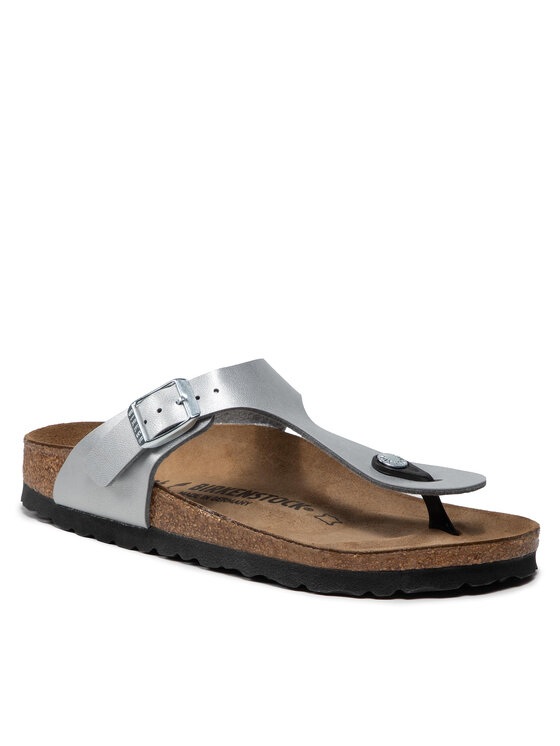 Birkenstock В'єтнамки Birkenstock Gizeh Bs 0043853 Срібний
