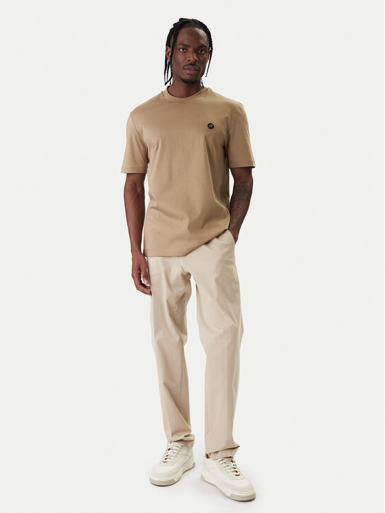 BOSS BOSS Camiseta C-Taut 01 50555844 Caqui Regular Fit