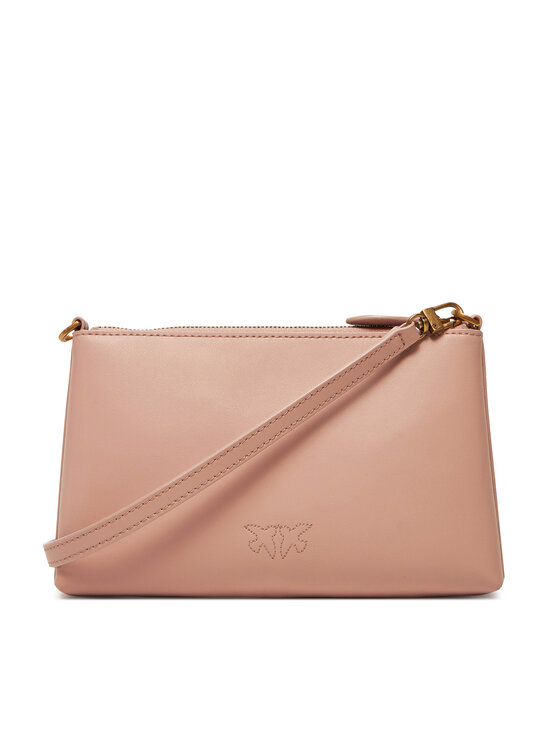 PINKO Kabelka PINKO Flat Horizontal Mini PE 25 PCPL 104277 A0F1 Ružová
