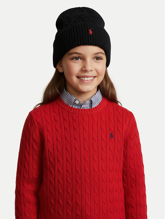Polo Ralph Lauren Шапкa Polo Ralph Lauren 323980663003 Чорний
