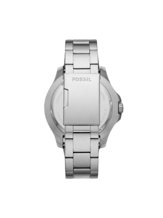 Fossil Zegarek Fossil FB-02 FS5690 Srebrny