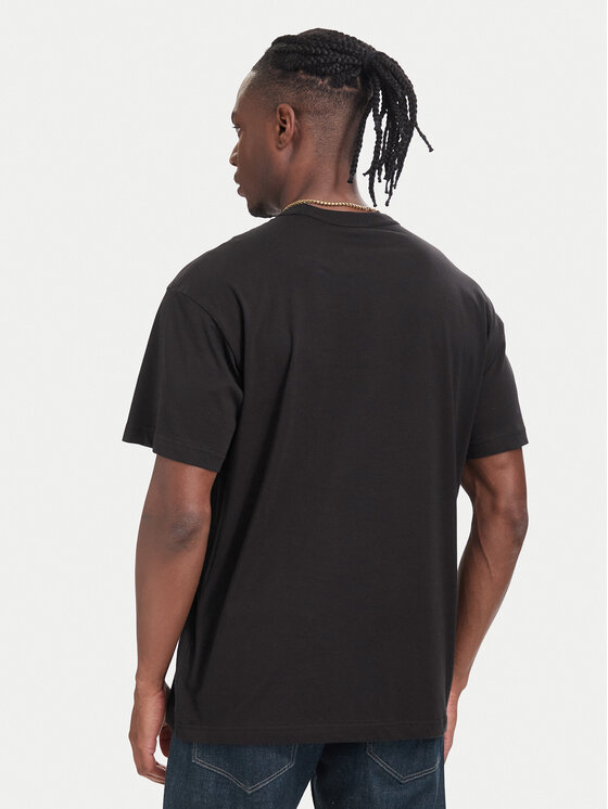 Versace Jeans Couture Versace Jeans Couture Camiseta 80GAHT05 CJ00T Negro Regular Fit