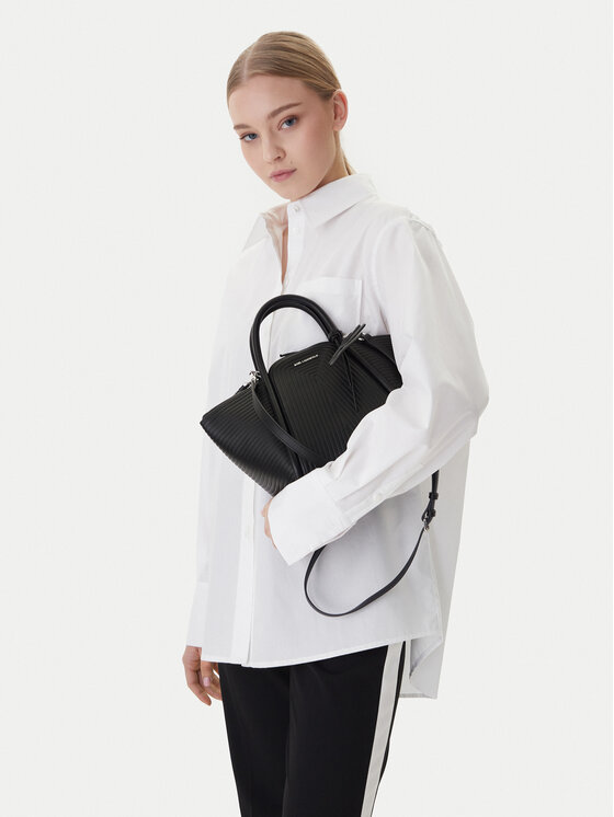 KARL LAGERFELD Kabelka KARL LAGERFELD B1W30044 Černá