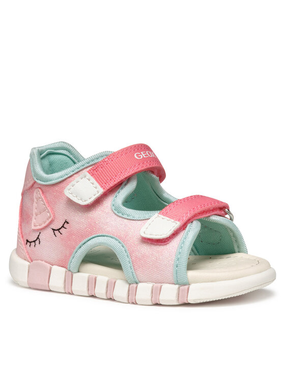 Geox Sandály Geox B Sandal Iupidoo B5517A 0AS54 C7337 Růžová