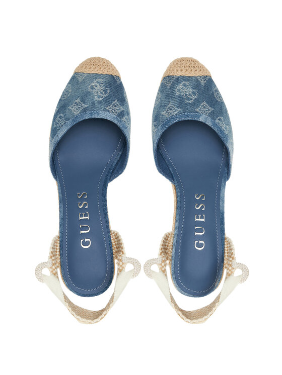 Guess Еспадрильї Guess FLJCYR DEN04 Голубий