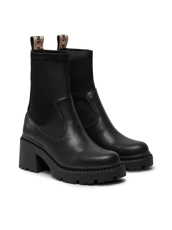 Pepe Jeans Īsie zābaki Pepe Jeans PLS50549 Melns