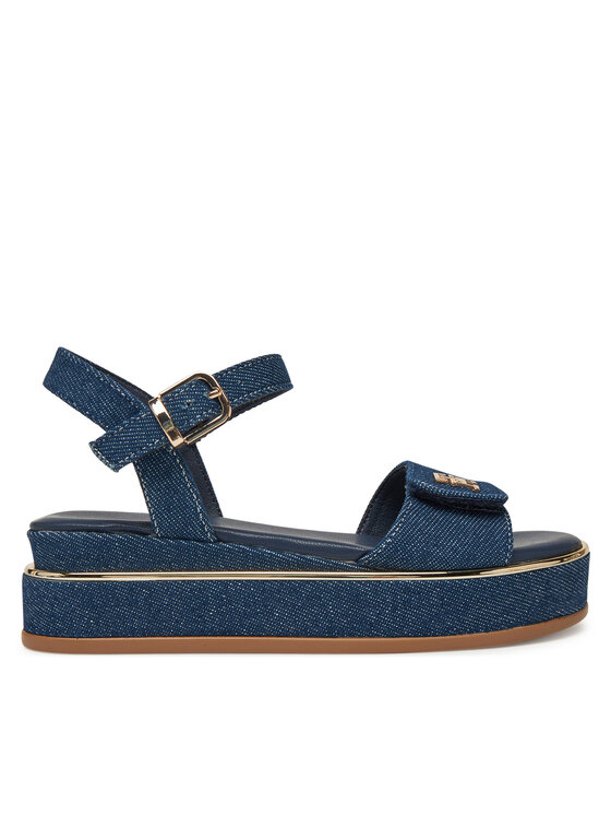 Tommy Hilfiger Sandály Tommy Hilfiger T3A2-33788-1828 S Tmavomodrá