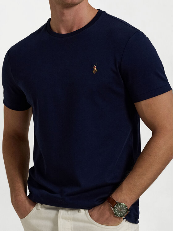 Polo Ralph Lauren Polo Ralph Lauren Футболка 710740727 Cиній Slim Fit