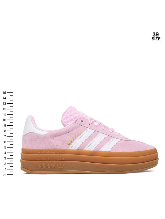 adidas Sneakersy adidas Gazelle Bold KJ2430 Różowy jasny