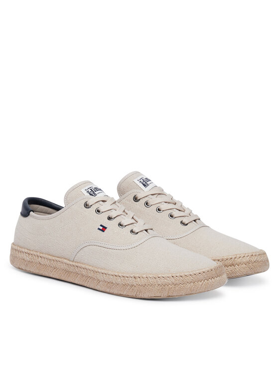 Tommy Hilfiger Εσπαντρίγιες Tommy Hilfiger Th Hi Vulc Core Jutte Canvas FM0FM05872 Γκρι