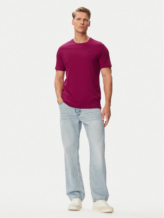 Beverly Hills Polo Club Beverly Hills Polo Club Футболка P-SS26M-TS41740 Бордовий Regular Fit
