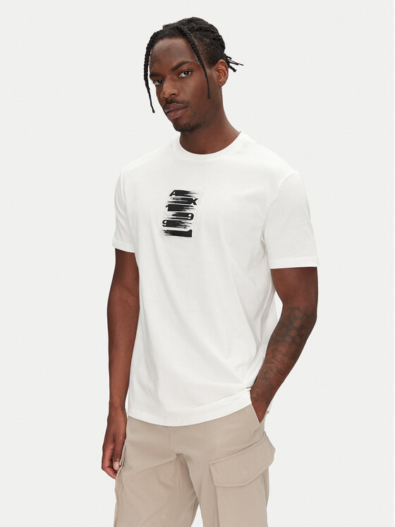 Armani Exchange Armani Exchange Camiseta XM000548 AF10362 U0009 Blanco Regular Fit