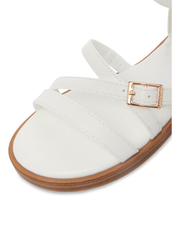 U.S. Polo Assn. Босоніжки U.S. Polo Assn. EO-ANGE001K/6Y1 Білий