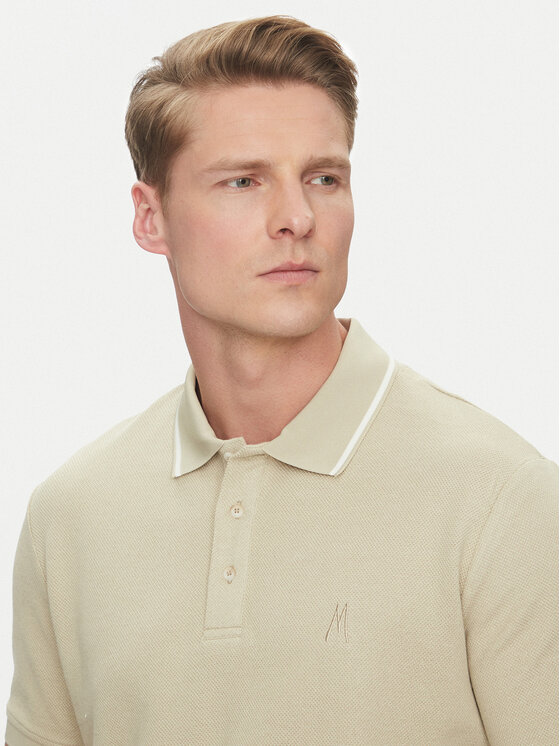 Marciano Guess Marciano Guess Polo marškinėliai 5GHP08 6322A Smėlio Regular Fit
