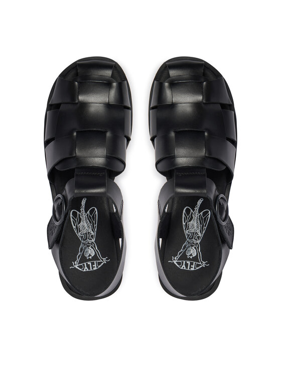 Fly London Босоніжки Fly London Aredfly P145437 Чорний