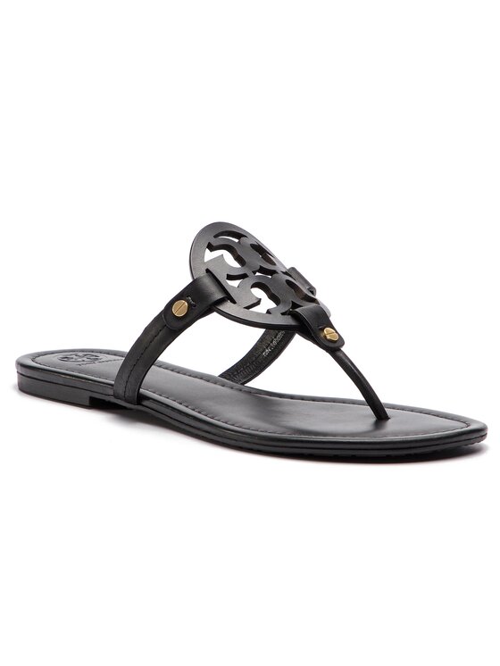 Tory Burch В'єтнамки Tory Burch Miller 11744 Чорний