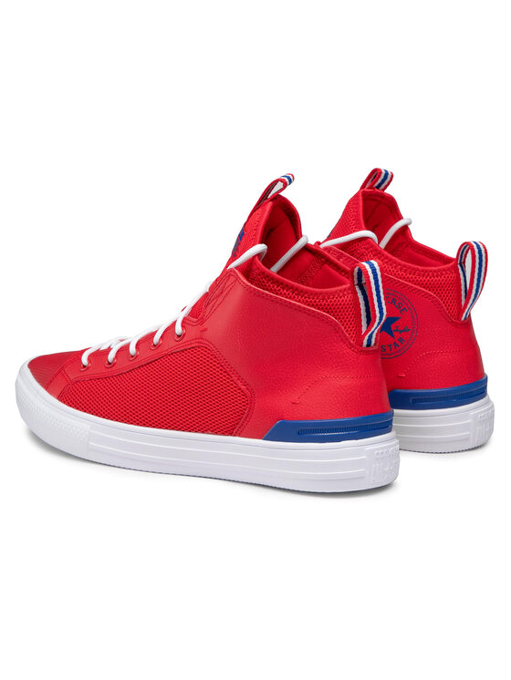 Converse Sneakersy Converse Ctas Ultra Mid 166980C Czerwony