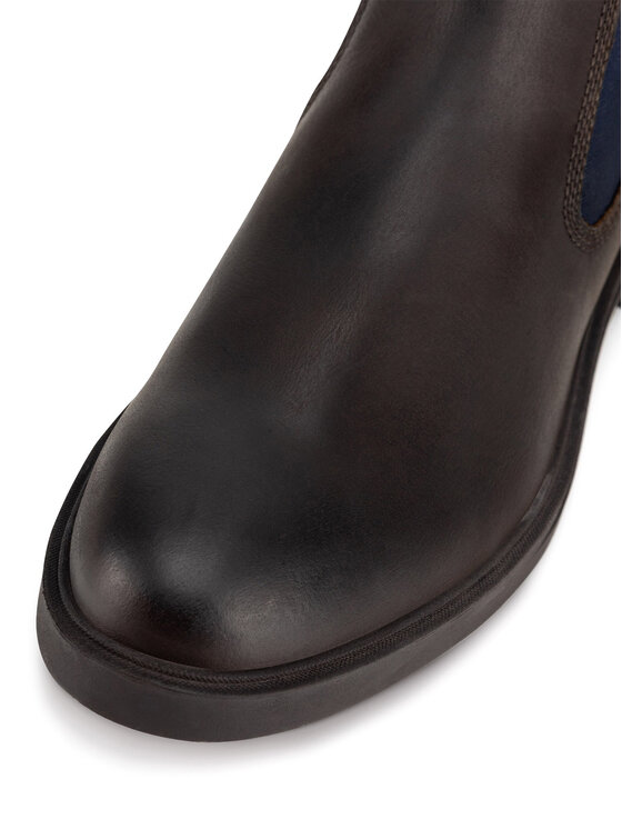 MEXX Členková obuv s elastickým prvkom MEXX BOSS-01 MI08 Hnedá