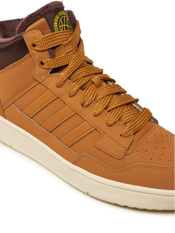 adidas Снікерcи adidas Rapid Court Mid Winterized JR0171 Коричневий