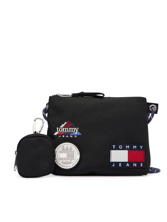Tommy Jeans Geantă crossover Tommy Jeans Tjm Archive Trek Sacoche AM0AM14057 Negru