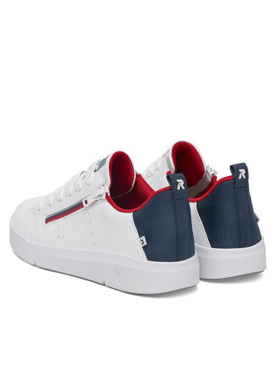 Rieker Revolution Lifestyle Sneakersy Rieker Revolution Lifestyle 41906-80 Biały