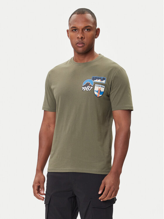 Napapijri Napapijri Camiseta S-Montepiana NP0A88SV Verde Regular Fit