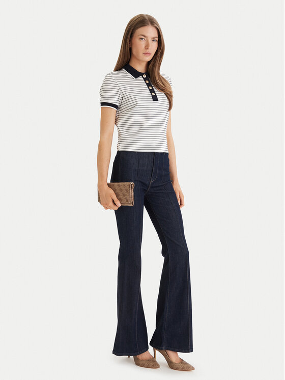 Guess Guess Polo W6GP17 K2946 Blanco Regular Fit