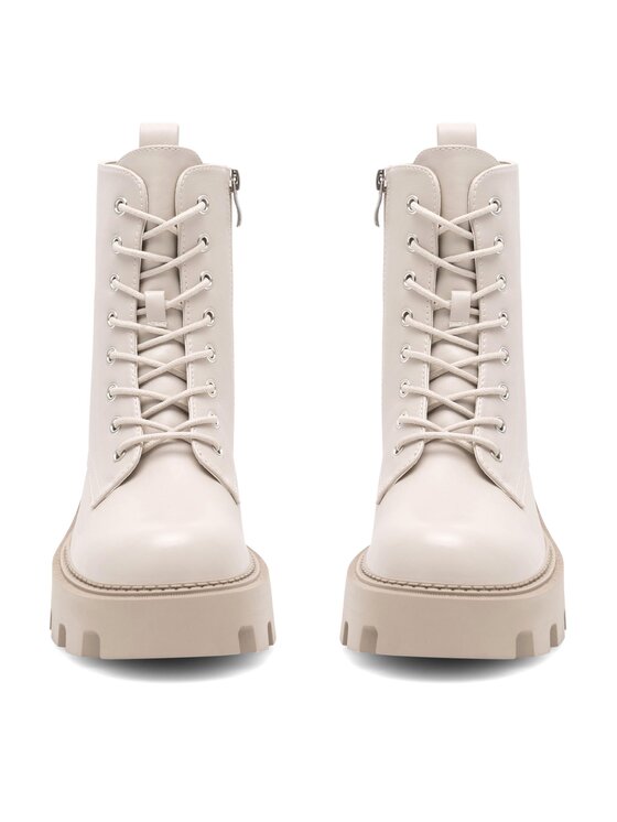 DeeZee Botines planos DeeZee BRANKA H67091-3 Écru