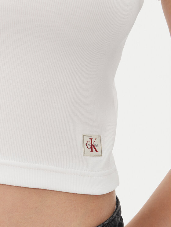 Calvin Klein Jeans Calvin Klein Jeans Marškinėliai LV047C910G Balta Regular Fit