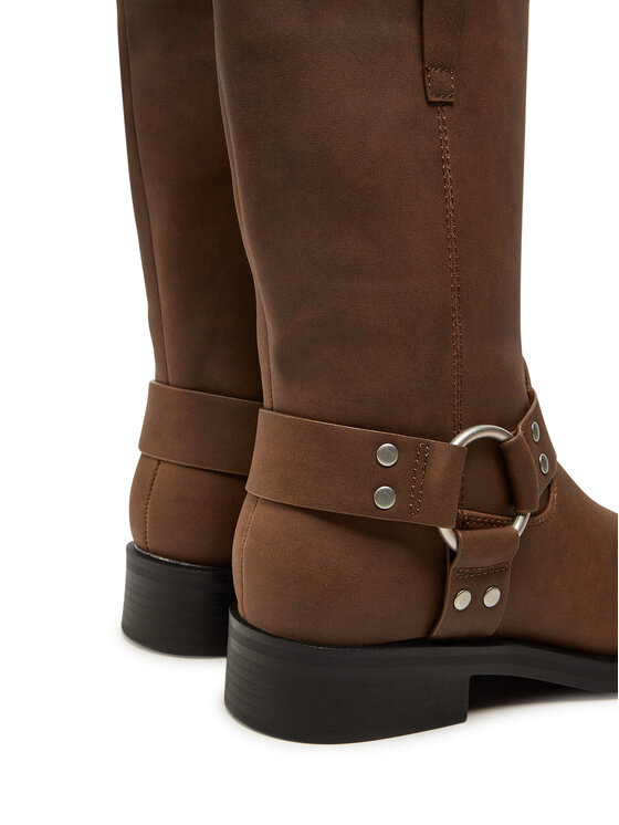 ONLY Shoes Ботильйони ONLY Shoes 15329812 Коричневий